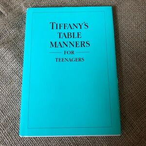 Tiffany’s Table Manners for Teenagers, a hardback book by Walter Hoving 📖